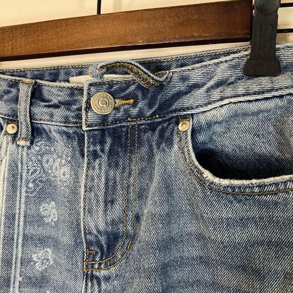 Cleo + Wolf Women’s Astoria High Rise Straight Jeans Size 25 - Picture 3 of 9